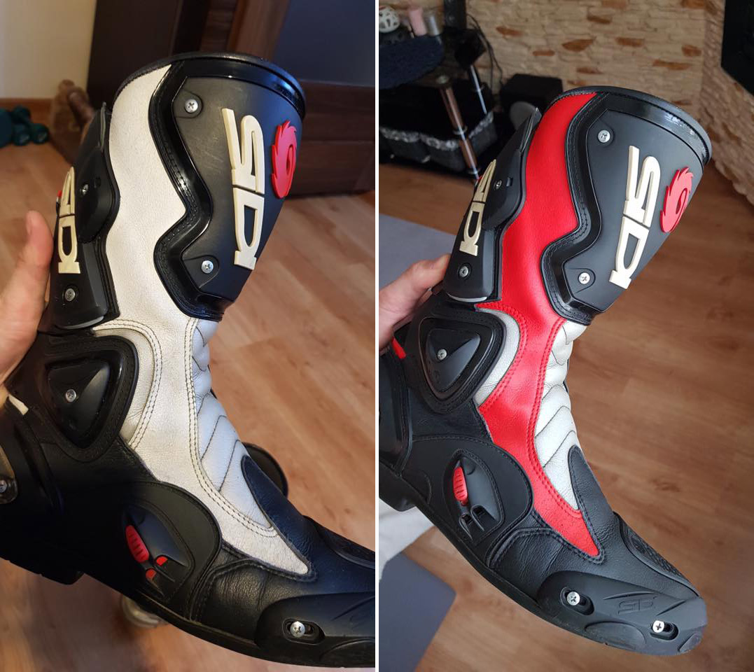 Jak malować buty motocyklowe